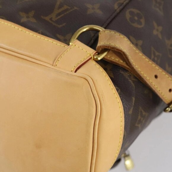 LOUIS VUITTON Monogram Montsouris GM Backpack M51135 LV Auth 143643 - Picture 3 of 16